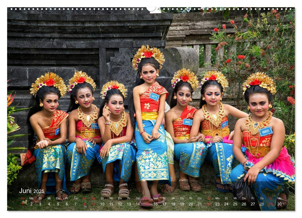 Bali - Insel der Tempel, Götter und Dämonen (CALVENDO Premium Wandkalender 2025)