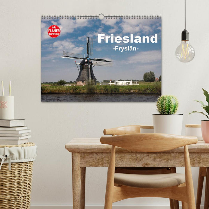 Friesland - Fryslan (CALVENDO Wandkalender 2025)