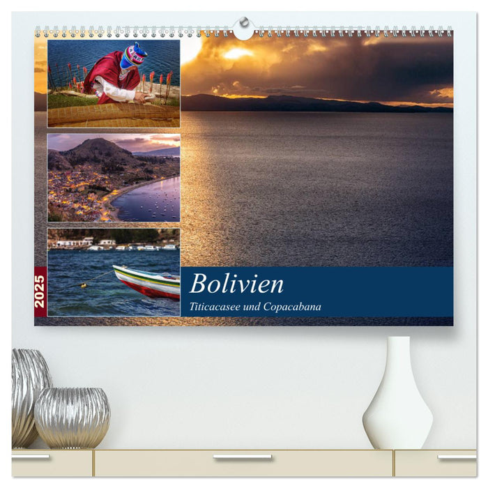 Bolivien - Titicacasee und Copacabana (CALVENDO Premium Wandkalender 2025)