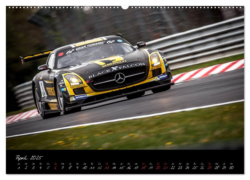 EMOTIONS ON THE GRID - VLN Langstreckenmeisterschaft Nürburgring (CALVENDO Premium Wandkalender 2025)