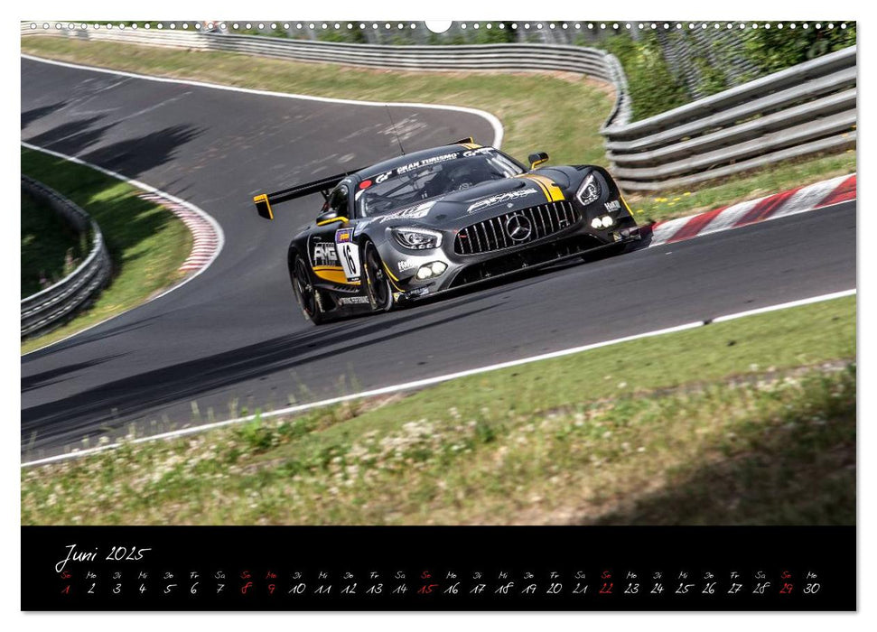 EMOTIONS ON THE GRID - VLN Langstreckenmeisterschaft Nürburgring (CALVENDO Premium Wandkalender 2025)