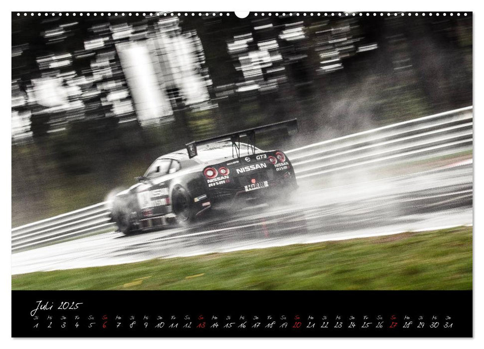 EMOTIONS ON THE GRID - VLN Langstreckenmeisterschaft Nürburgring (CALVENDO Premium Wandkalender 2025)