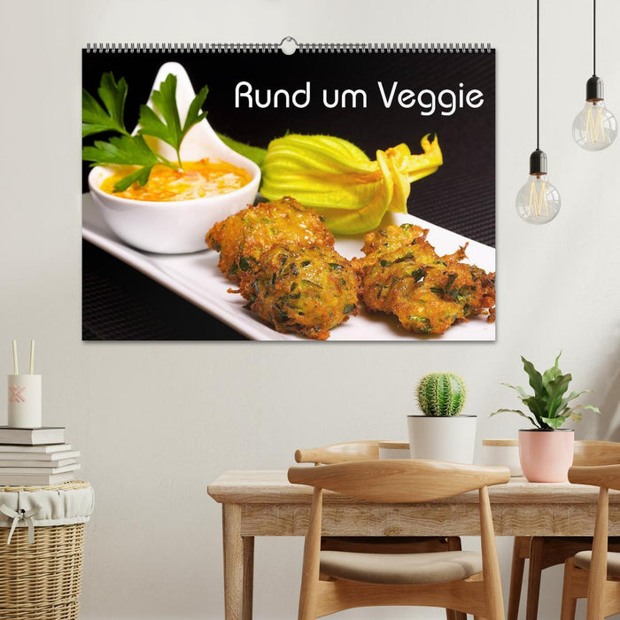 Rund um Veggie (CALVENDO Wandkalender 2025)