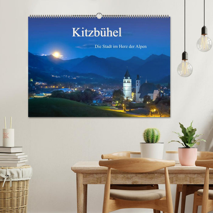 Kitzbühel. Die Stadt im Herz der Alpen (CALVENDO Wandkalender 2025)