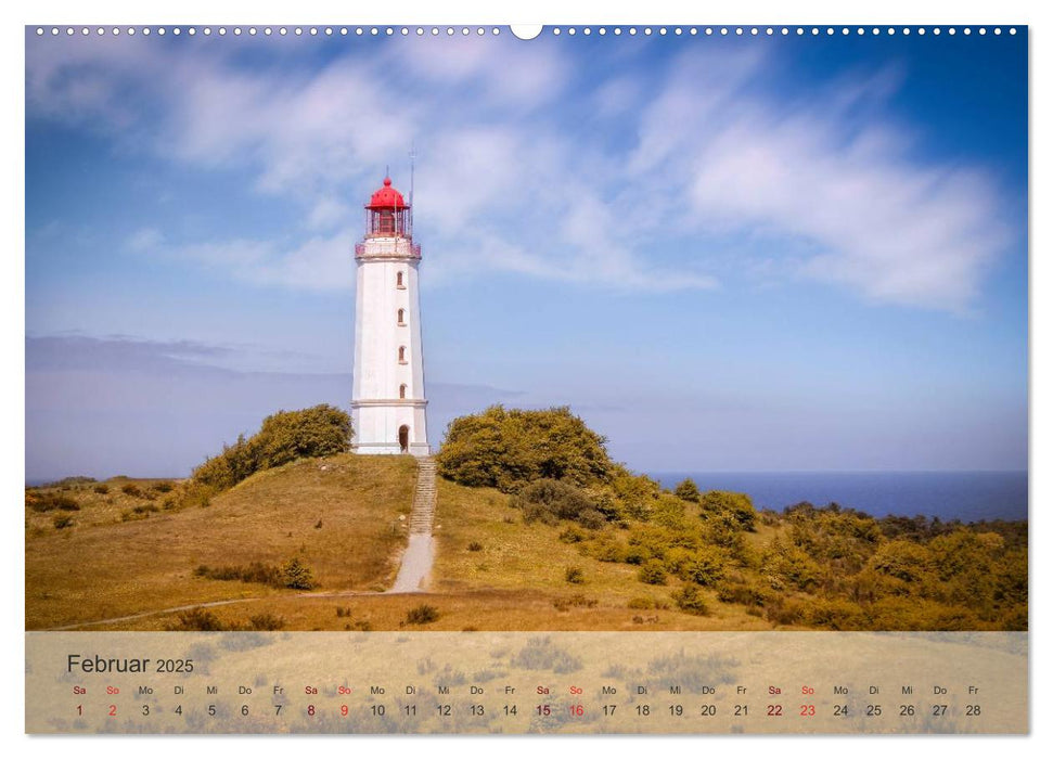 Insel Rügen und Hiddensee (CALVENDO Wandkalender 2025)