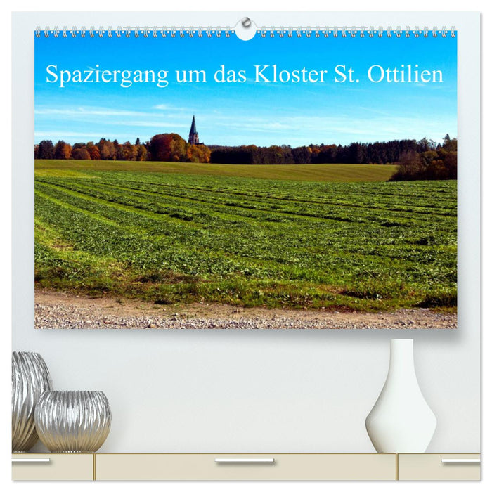 Spaziergang um das Kloster St. Ottilien (CALVENDO Premium Wandkalender 2025)