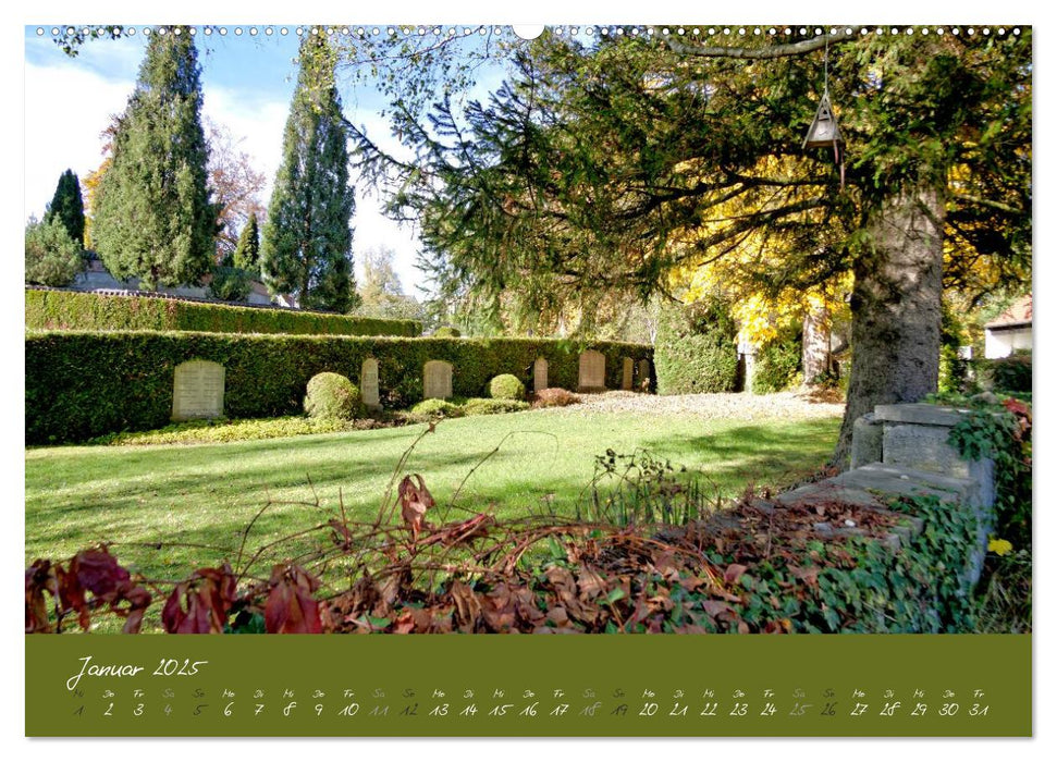 Spaziergang um das Kloster St. Ottilien (CALVENDO Premium Wandkalender 2025)