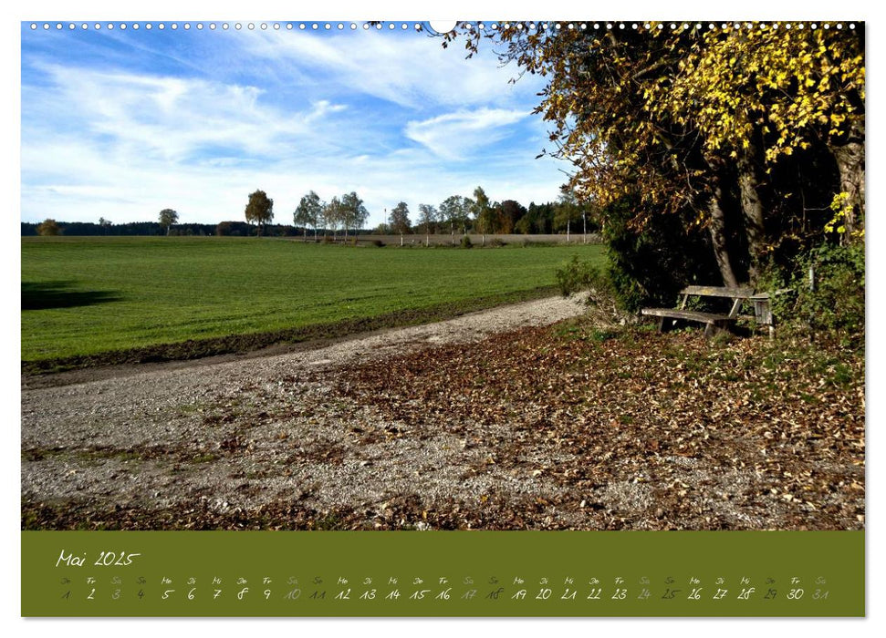 Spaziergang um das Kloster St. Ottilien (CALVENDO Premium Wandkalender 2025)