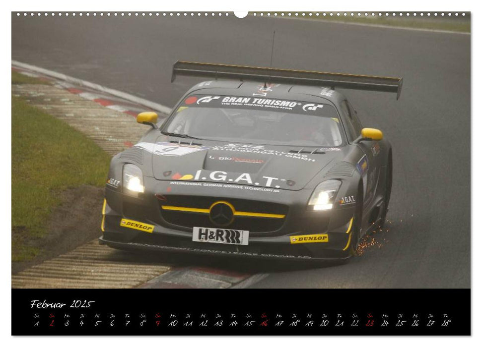 Motorsport Action 2025 (CALVENDO Premium Wandkalender 2025)