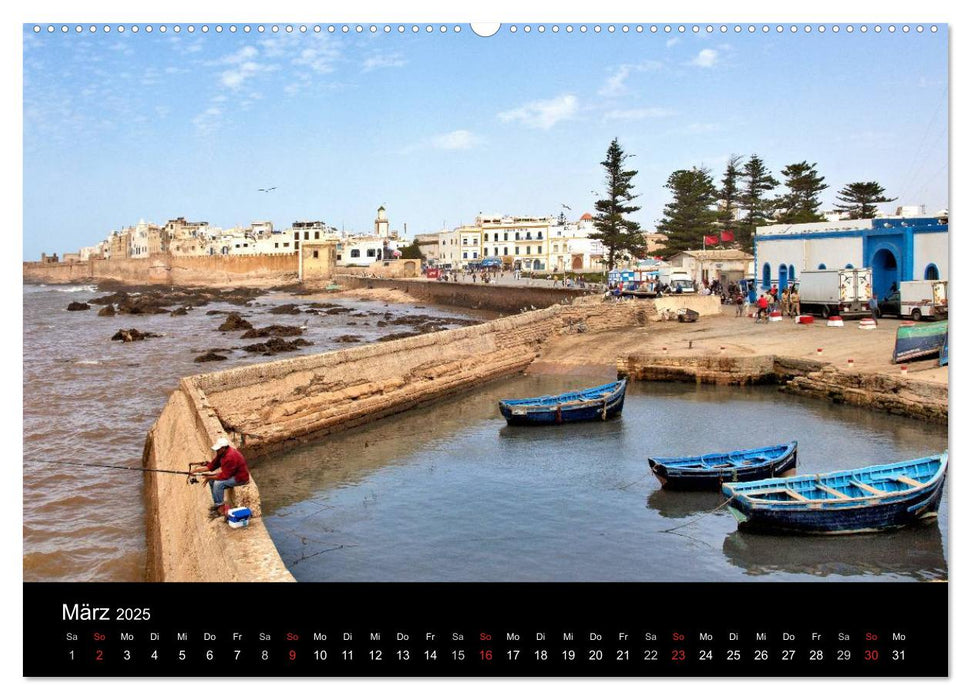 Essaouira. Marokko (CALVENDO Premium Wandkalender 2025)