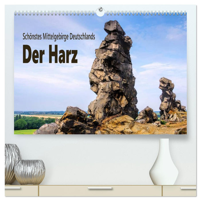 Der Harz - Schönstes Mittelgebirge Deutschlands (CALVENDO Premium Wandkalender 2025)