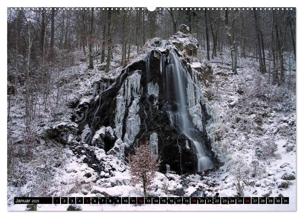 Der Harz - Schönstes Mittelgebirge Deutschlands (CALVENDO Premium Wandkalender 2025)