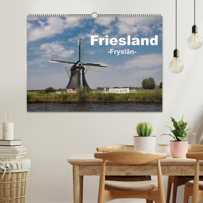 Friesland - Fryslan (CALVENDO Wandkalender 2025)