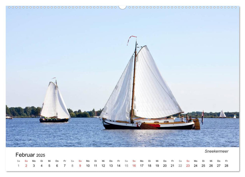 Friesland - Fryslan (CALVENDO Wandkalender 2025)