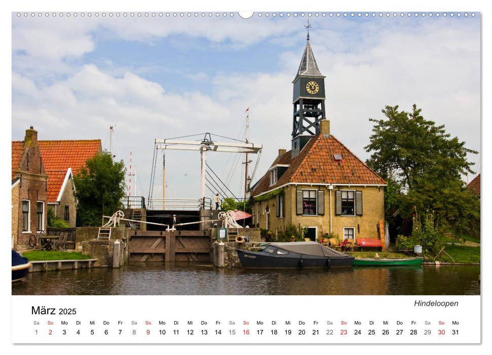 Friesland - Fryslan (CALVENDO Wandkalender 2025)