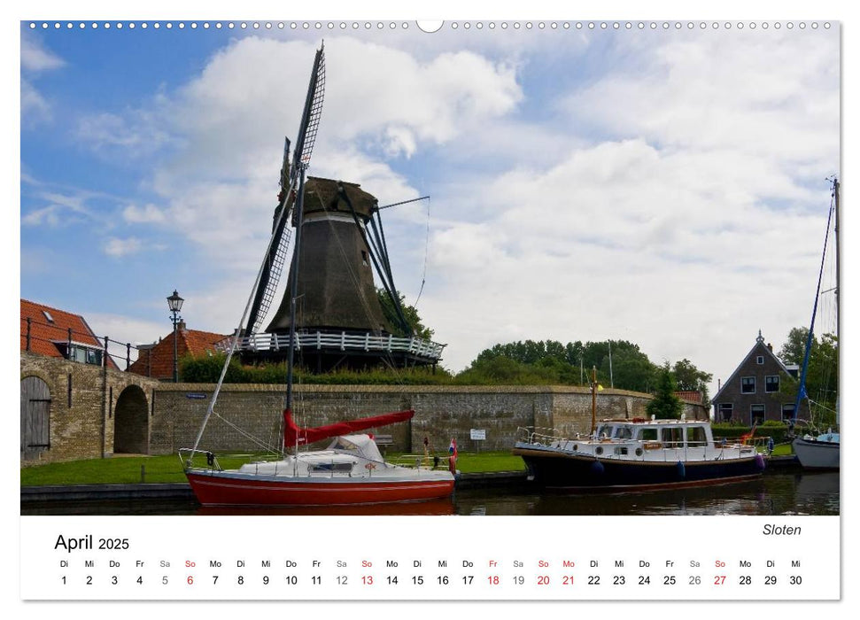 Friesland - Fryslan (CALVENDO Wandkalender 2025)