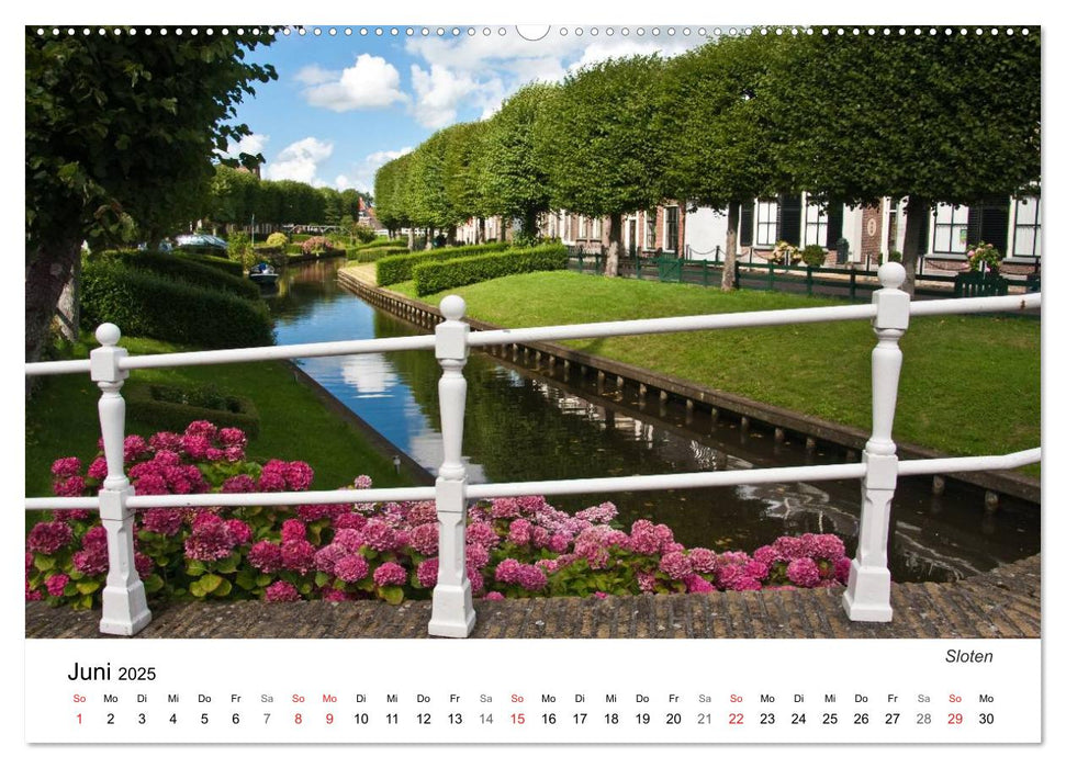 Friesland - Fryslan (CALVENDO Wandkalender 2025)