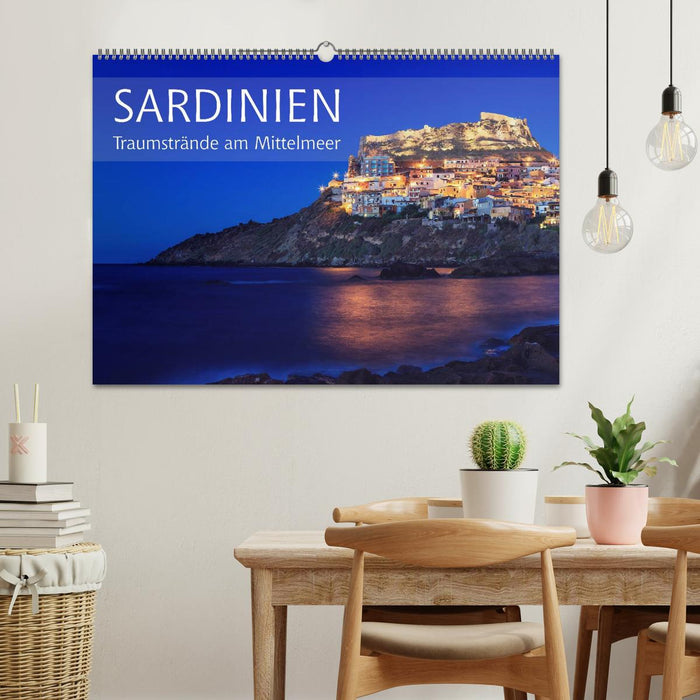 Sardinien - Traumstrände am Mittelmeer (CALVENDO Wandkalender 2025)