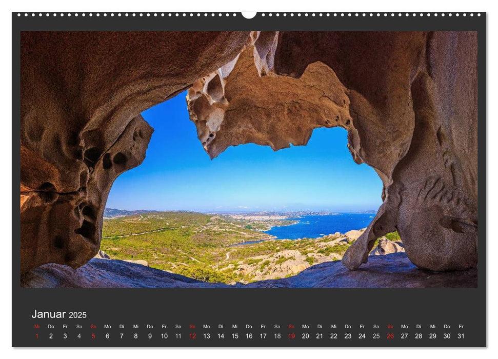 Sardinien - Traumstrände am Mittelmeer (CALVENDO Wandkalender 2025)