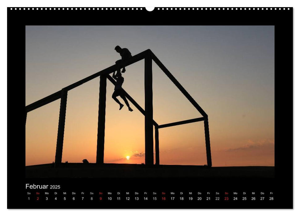 Berge und Täler im Ruhrgebiet (CALVENDO Wandkalender 2025)