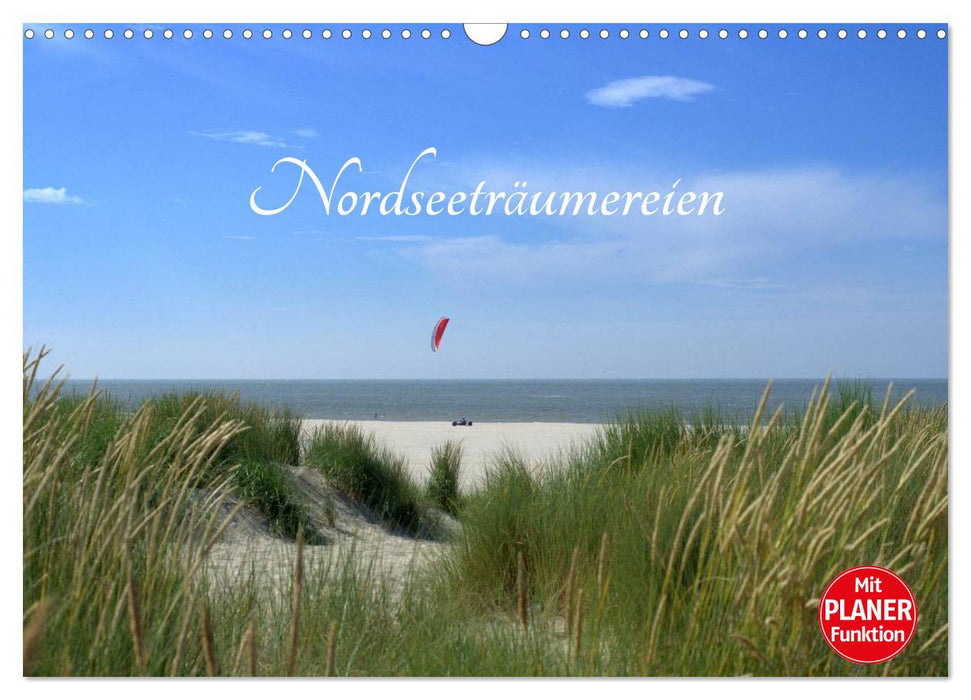 Nordseeträumereien mit Planerfunktion (CALVENDO Wandkalender 2025)