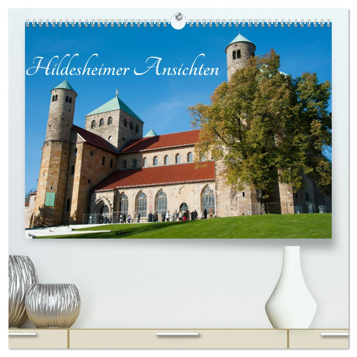 Hildesheimer Ansichten (CALVENDO Premium Wandkalender 2025)