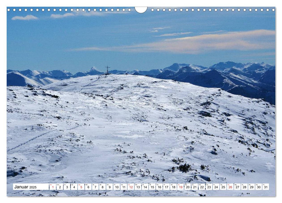 Die Alpen im Herzen von Österreich (CALVENDO Wandkalender 2025)