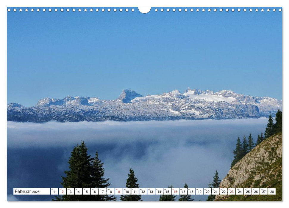 Die Alpen im Herzen von Österreich (CALVENDO Wandkalender 2025)