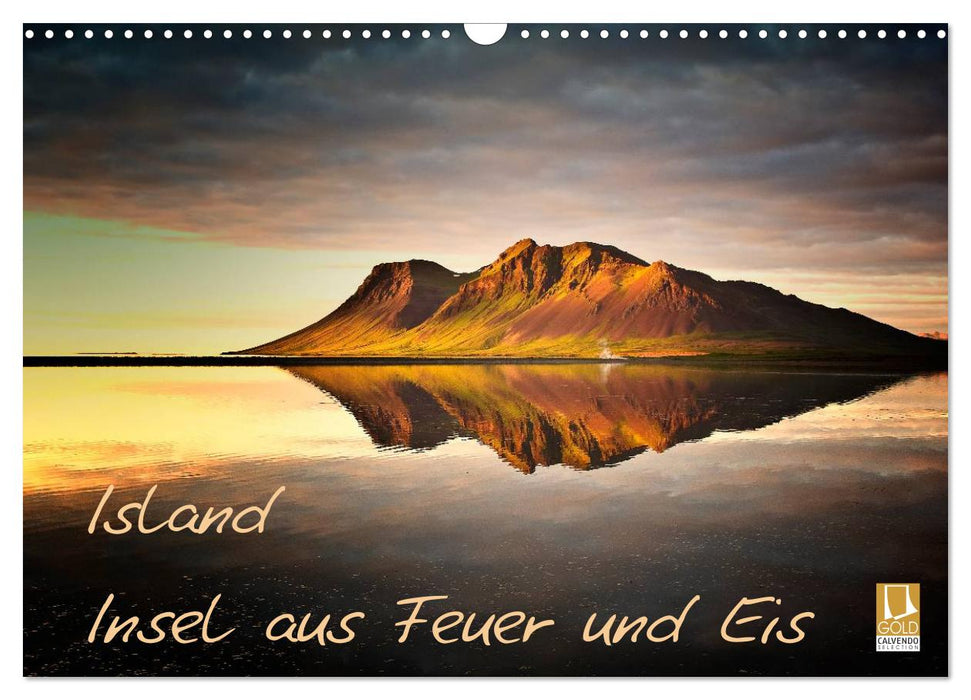 Island - Insel aus Feuer und Eis (CALVENDO Wandkalender 2025)