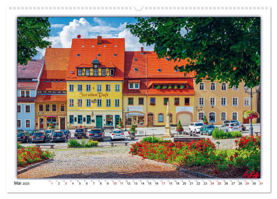 Kennst du Sachsen? (CALVENDO Premium Wandkalender 2025)