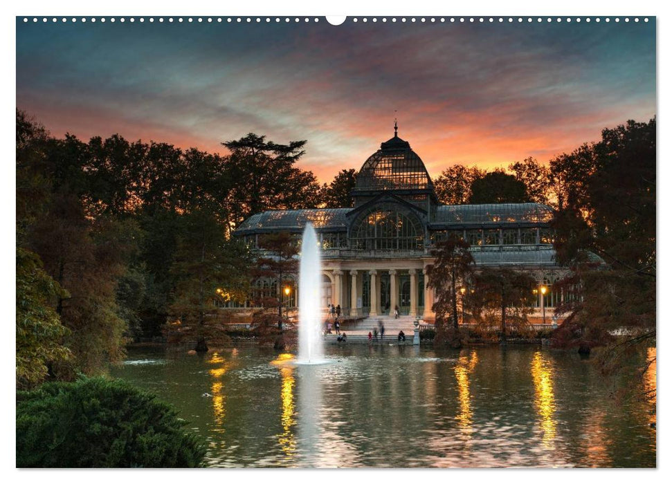 Metropole Madrid (CALVENDO Premium Wandkalender 2025)