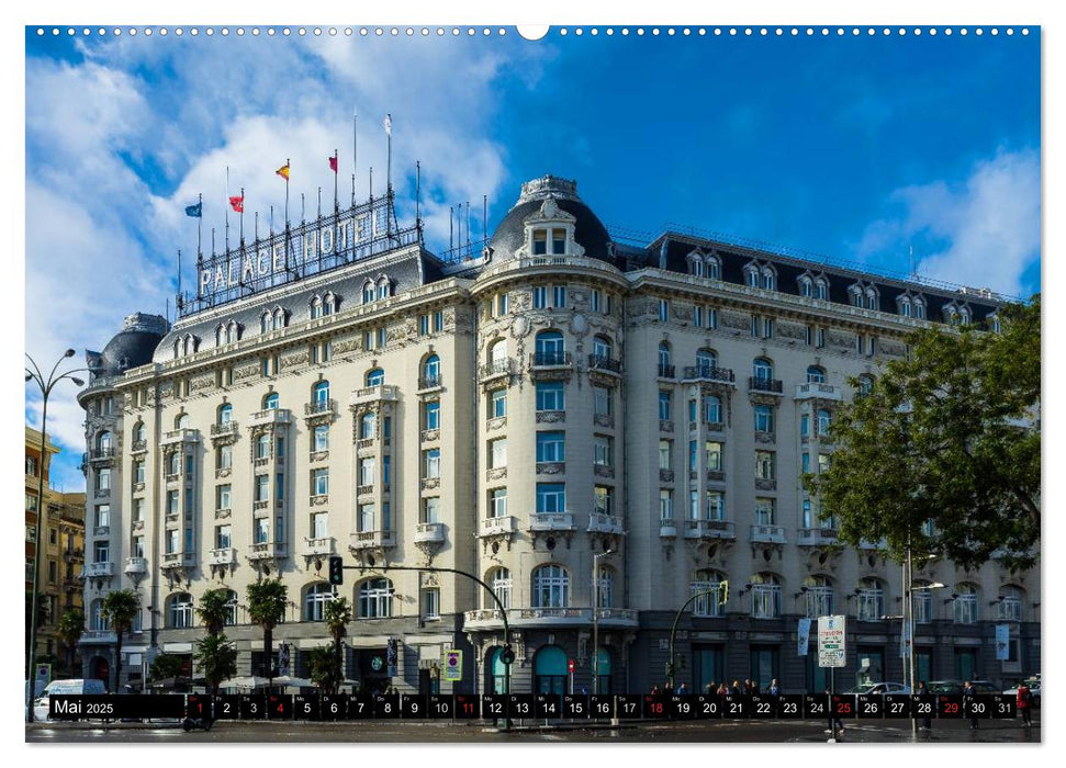 Metropole Madrid (CALVENDO Premium Wandkalender 2025)