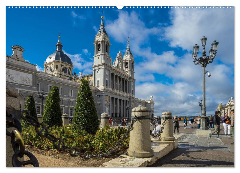 Metropole Madrid (CALVENDO Premium Wandkalender 2025)
