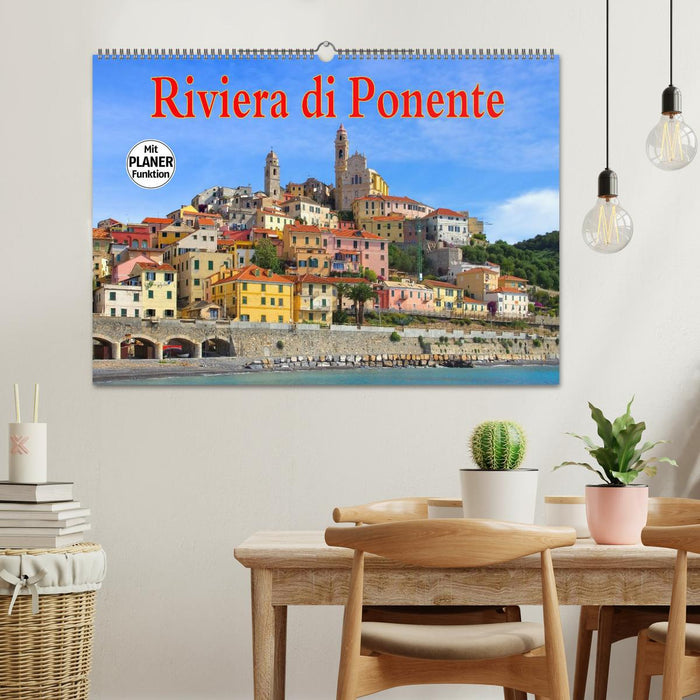 Riviera di Ponente (CALVENDO Wandkalender 2025)