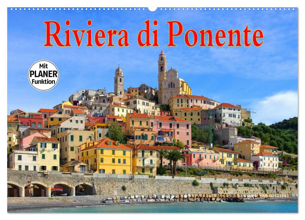 Riviera di Ponente (CALVENDO Wandkalender 2025)