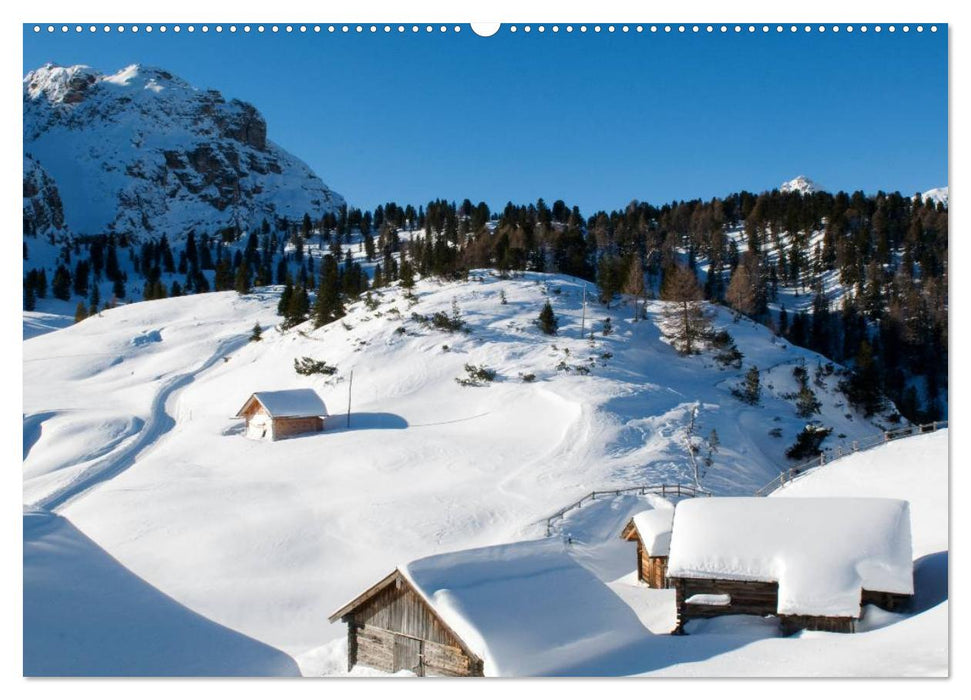 Bekannte und unbekannte Wanderziele in Südtirol (CALVENDO Premium Wandkalender 2025)