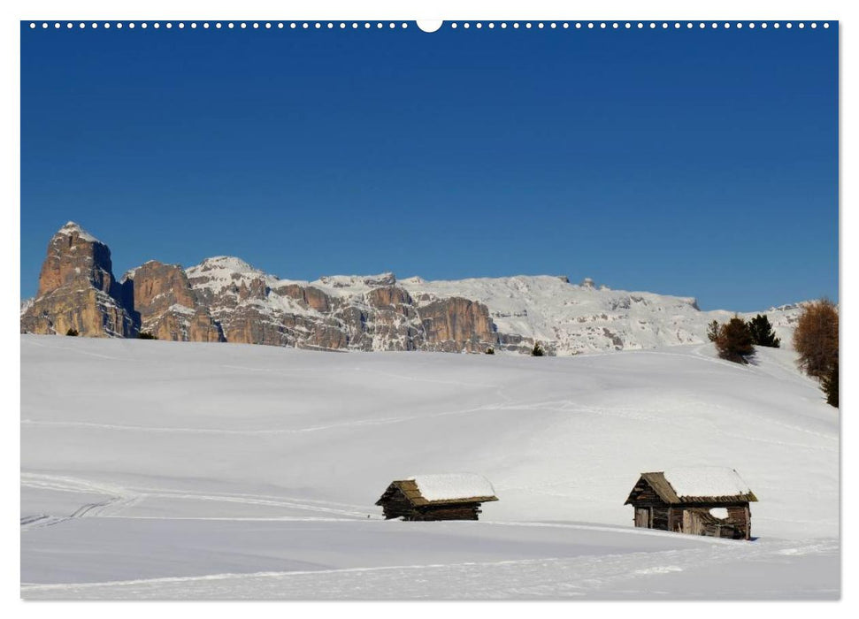 Bekannte und unbekannte Wanderziele in Südtirol (CALVENDO Premium Wandkalender 2025)