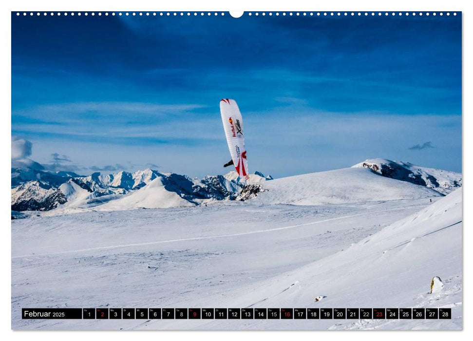 Paragliding - die Faszination des Fliegens (CALVENDO Wandkalender 2025)