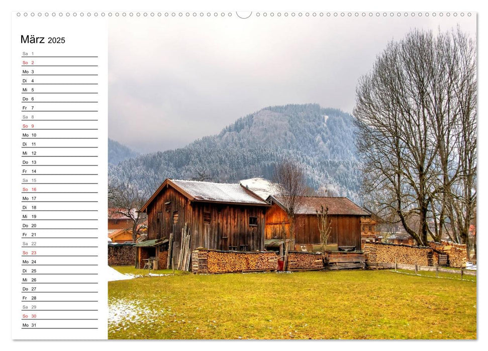 Natur am Tegernsee (CALVENDO Premium Wandkalender 2025)