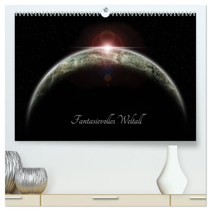 Fantasievolles Weltall (CALVENDO Premium Wandkalender 2025)