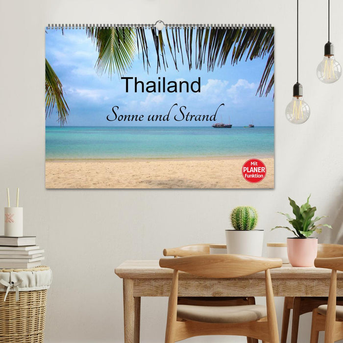 Thailand Sonne und Strand (CALVENDO Wandkalender 2025)