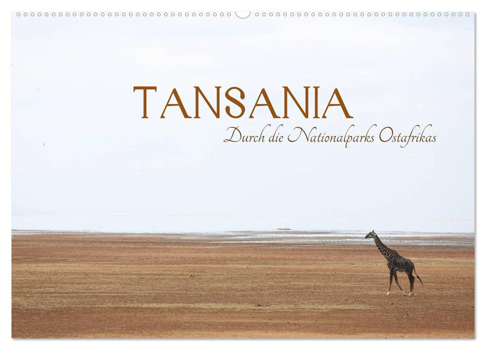 Tansania - Durch die Nationalparks Ostafrikas (CALVENDO Wandkalender 2025)