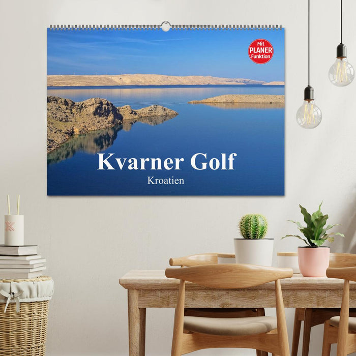 Kvarner Golf - Kroatien (CALVENDO Wandkalender 2025)