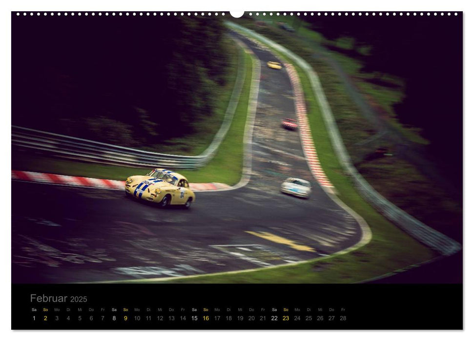 Porsche 356 - Racing (CALVENDO Premium Wandkalender 2025)