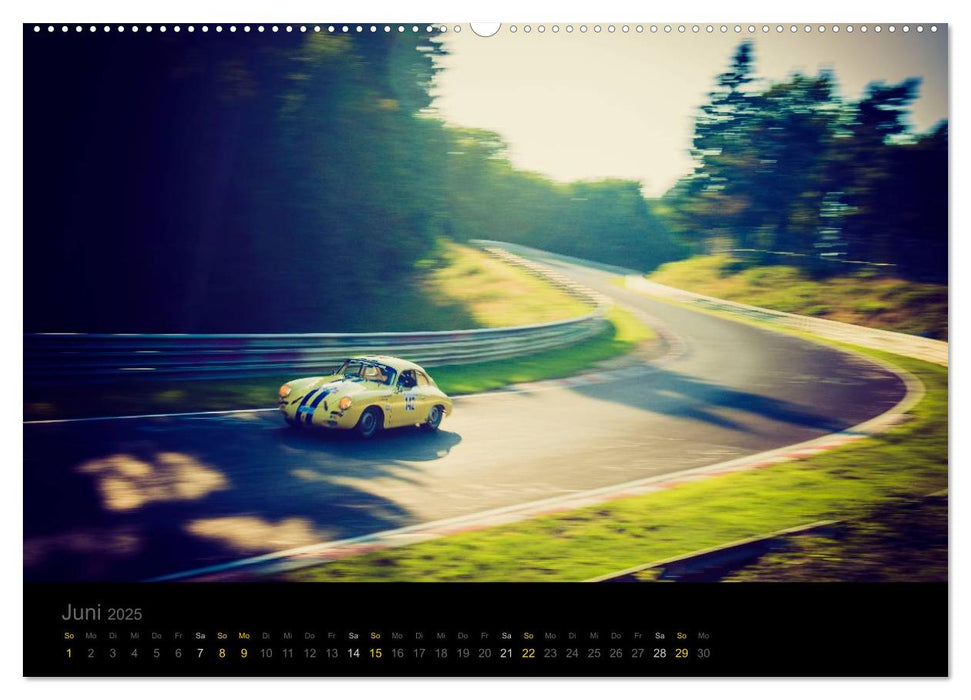 Porsche 356 - Racing (CALVENDO Premium Wandkalender 2025)