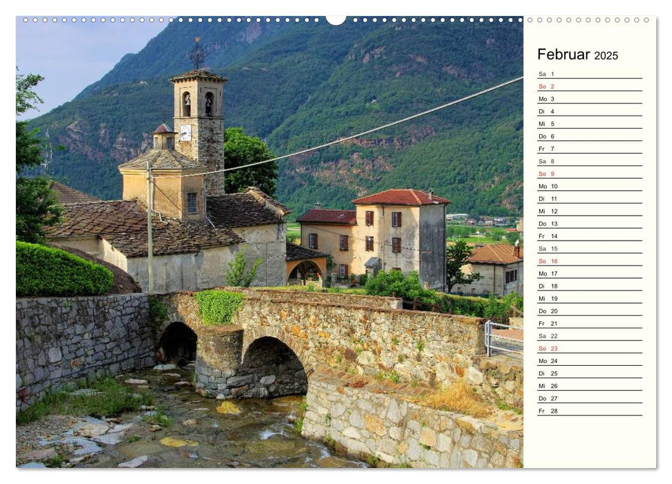 Piemont (CALVENDO Premium Wandkalender 2025)