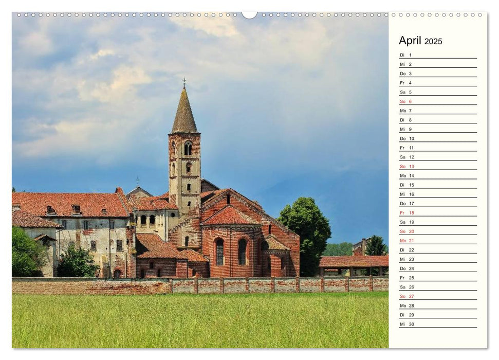 Piemont (CALVENDO Premium Wandkalender 2025)