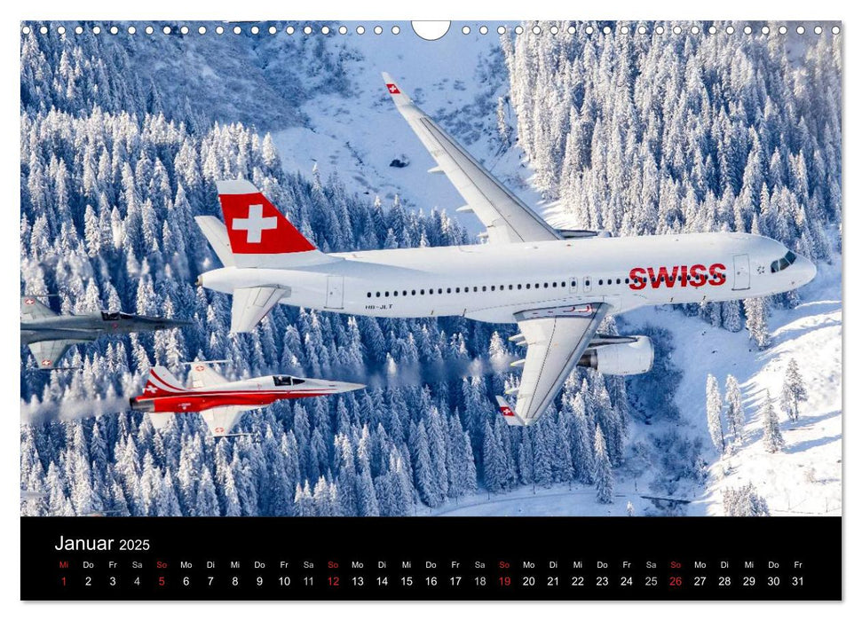 Faszination Fliegerei (CALVENDO Wandkalender 2025)