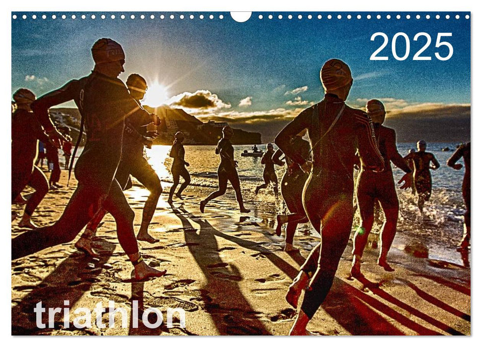 TRIATHLON 2025 (CALVENDO Wandkalender 2025)