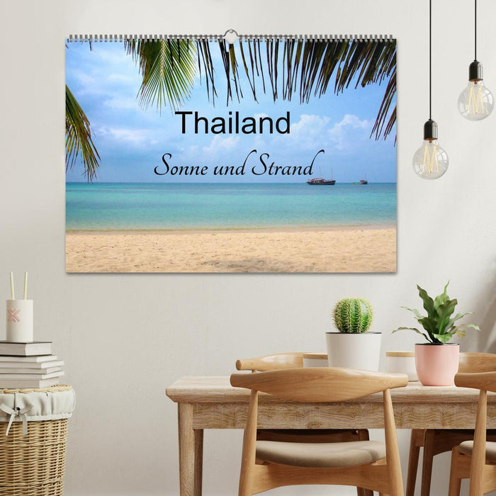 Thailand Sonne und Strand (CALVENDO Wandkalender 2025)